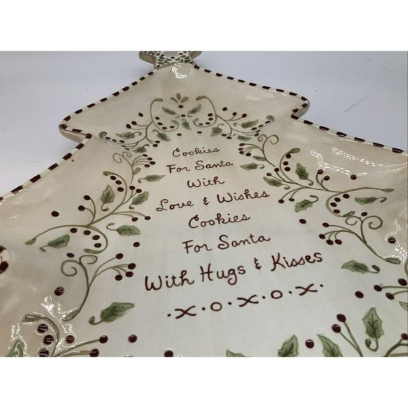 Grasslands Road Christmas tree shaped Serving Dish - Picture 2 of 4